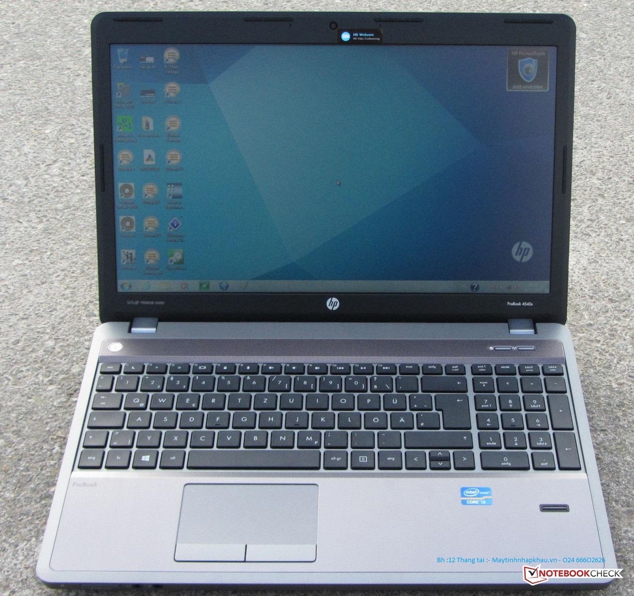 ﹉ [Có video] Laptop HP 4540s i5/HDD 250 siêu bền giá rẻ Giật mình Tặng balo và chuột ( Hàng Nhập Khẩu Japan) - Bảo hành 12 tháng