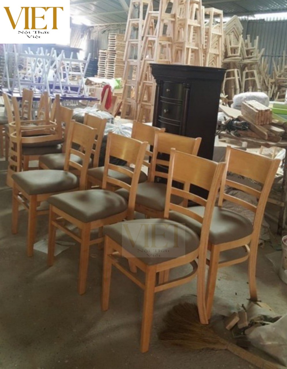 Ghế gỗ dùng làm việc cá nhân ,decol ,ghế ăn