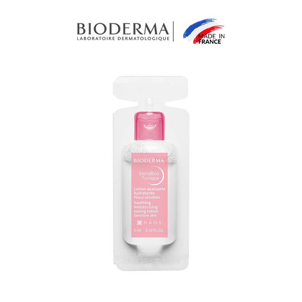 [QUÀ TẶNG KHÔNG BÁN] Dung dịch cân bằng, dưỡng ẩm và làm dịu cho da nhạy cảm Bioderma Sensibio Tonique - 5ml