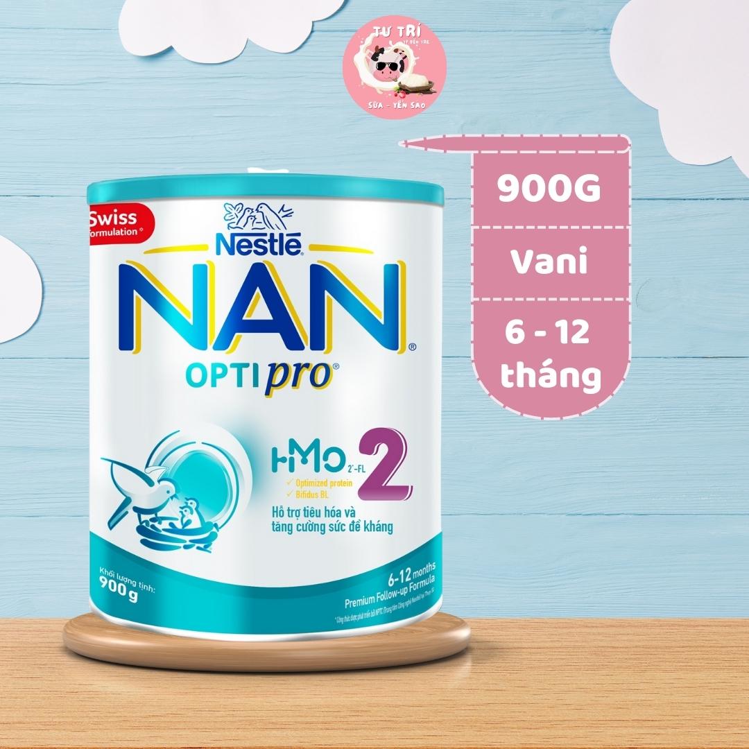 Sữa Nan Optipro 2 lon 900g, HMO ( 6-12 tháng )
