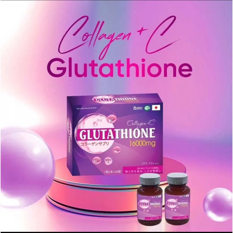 Collagen Glutathione 16000mg Giúp Trắng Da, Mờ Nám, Giảm Thâm