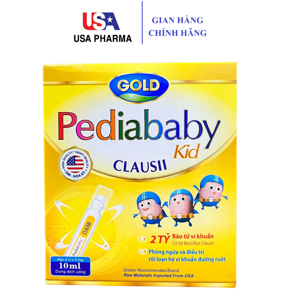 Men tiêu hoá Pediababy kid clausii cân bằng vi khuẩn có lợi cho đường ruột