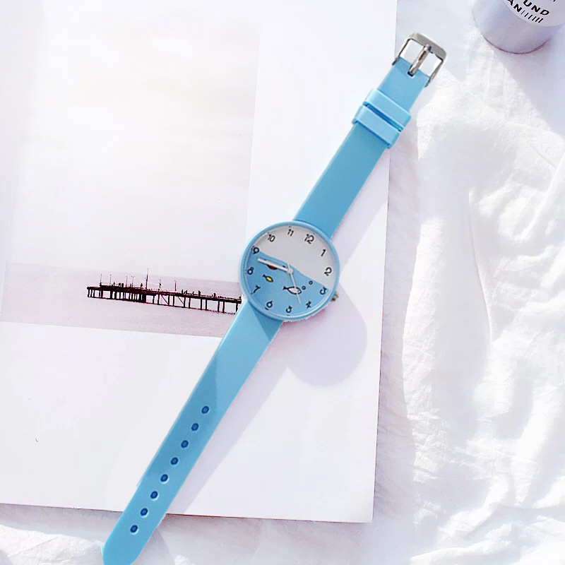 Đồng hồ Ulzzang thời trang cho bé gái hình con cá BBShine  – DH001