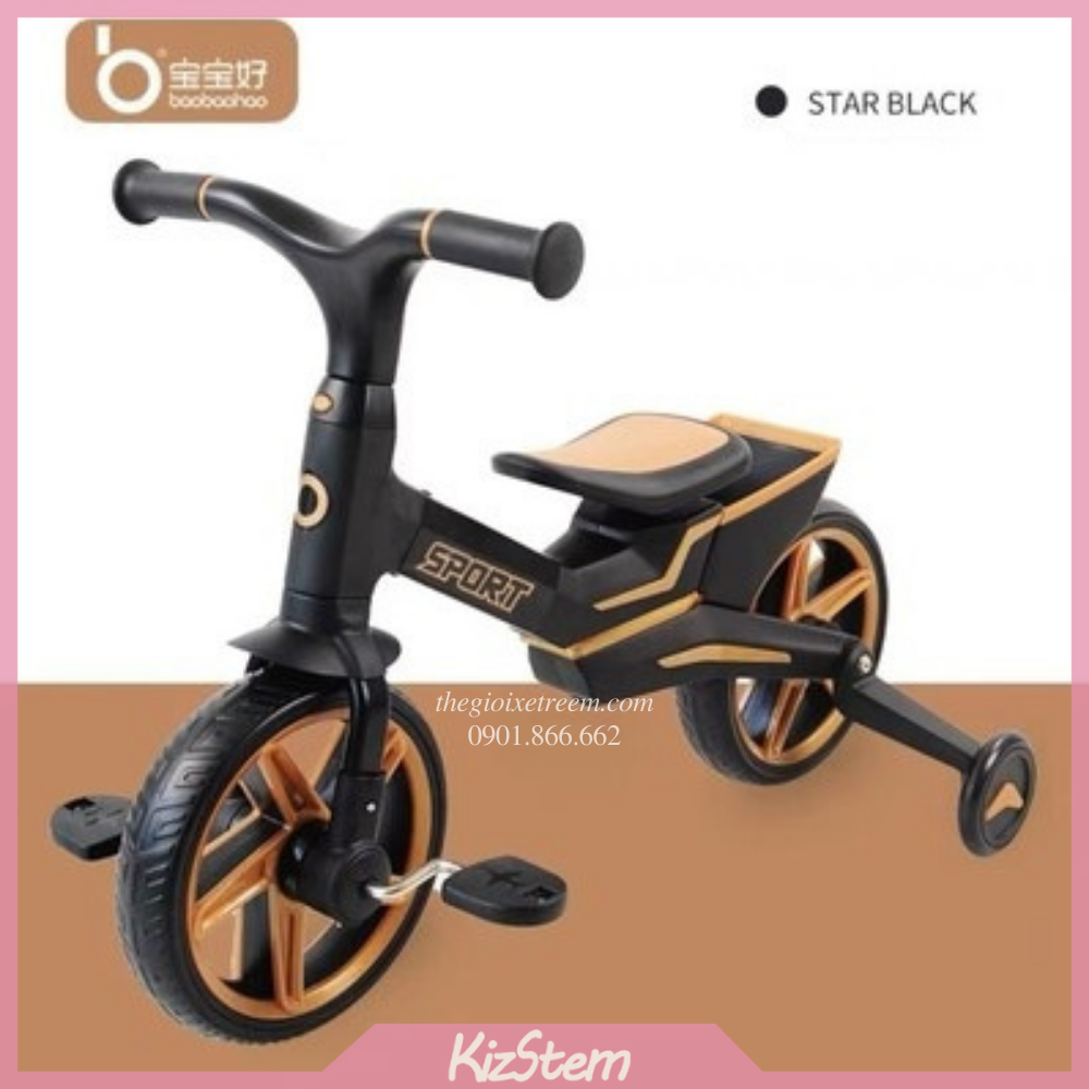 Xe đạp đa năng cho bé 3in1 Baobaohao 232