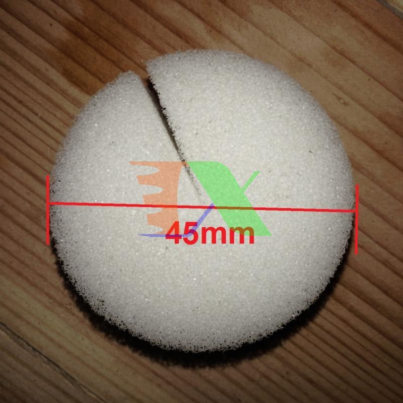 Bộ 100 viên Mút xốp ươm hạt (d45xh32mm) cho thủy canh, Mút xốp ươm hạt chuyên dụng, mút xốp trồng cây, Mút xốp thủy canh, Mút xốp khí canh