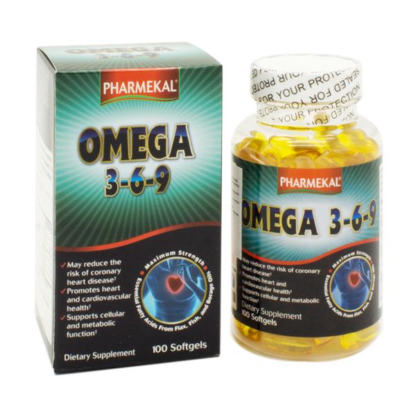 [HCM]Viên Uống Dầu Cá Omega 369 Pharmekal - 100 Viên