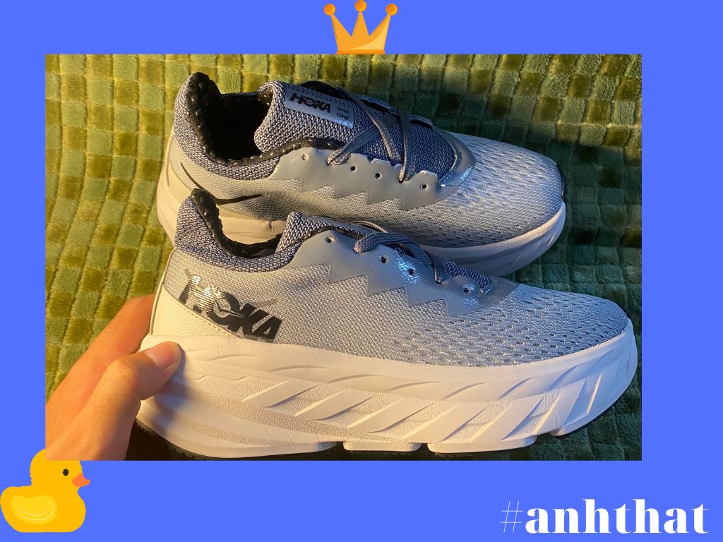 Giày Thể Thao HOKA Màu Đen Xám  Giay Tập Gym Dành Cho Cả Nam Và