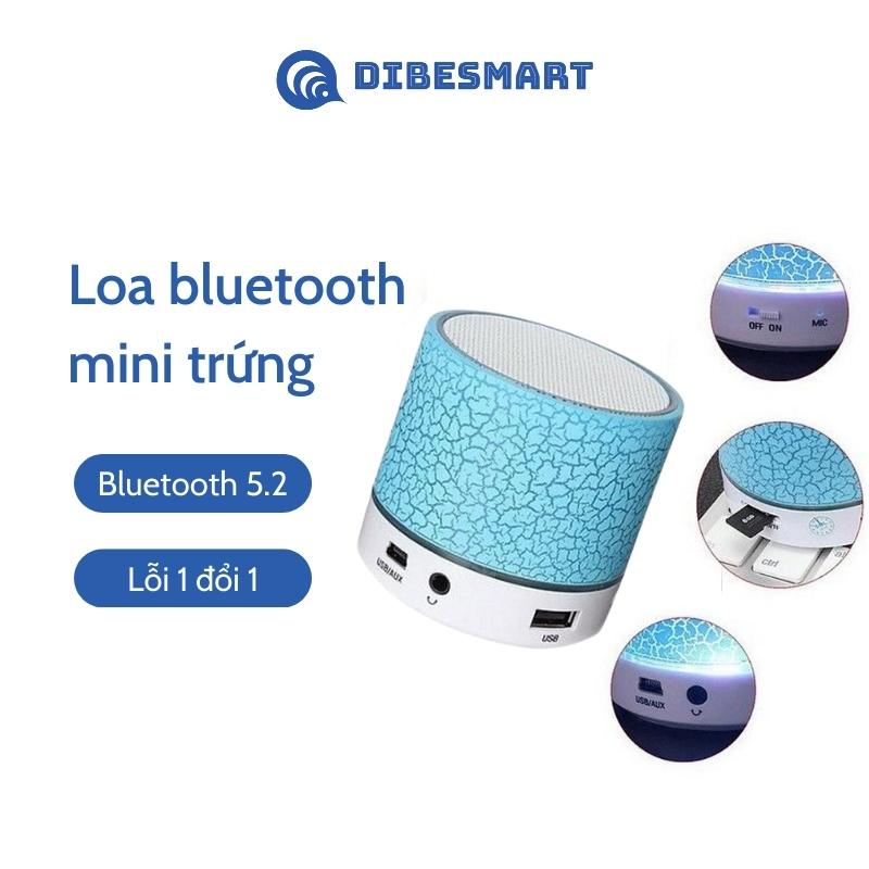 Loa bluetooth mini DIBESMART, không dây, nghe nhạc, giá rẻ, công nghệ blutooth 5.0