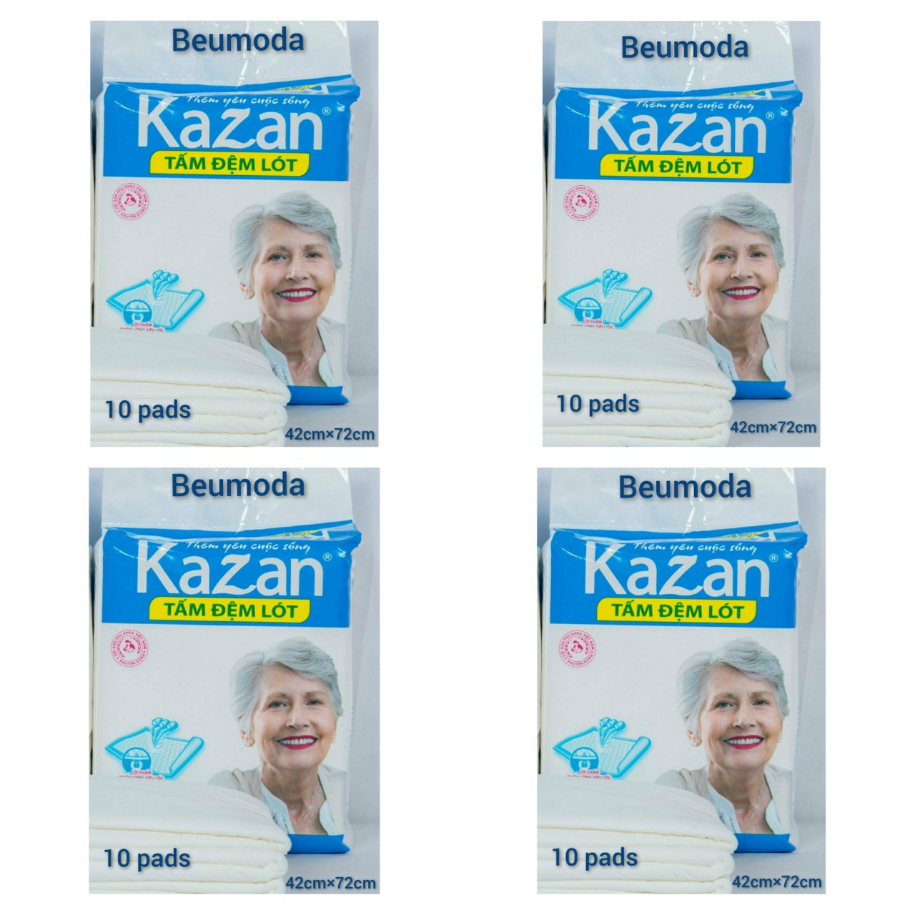 Combo 4 gói tấm lót Kazan người già siêu mền mại