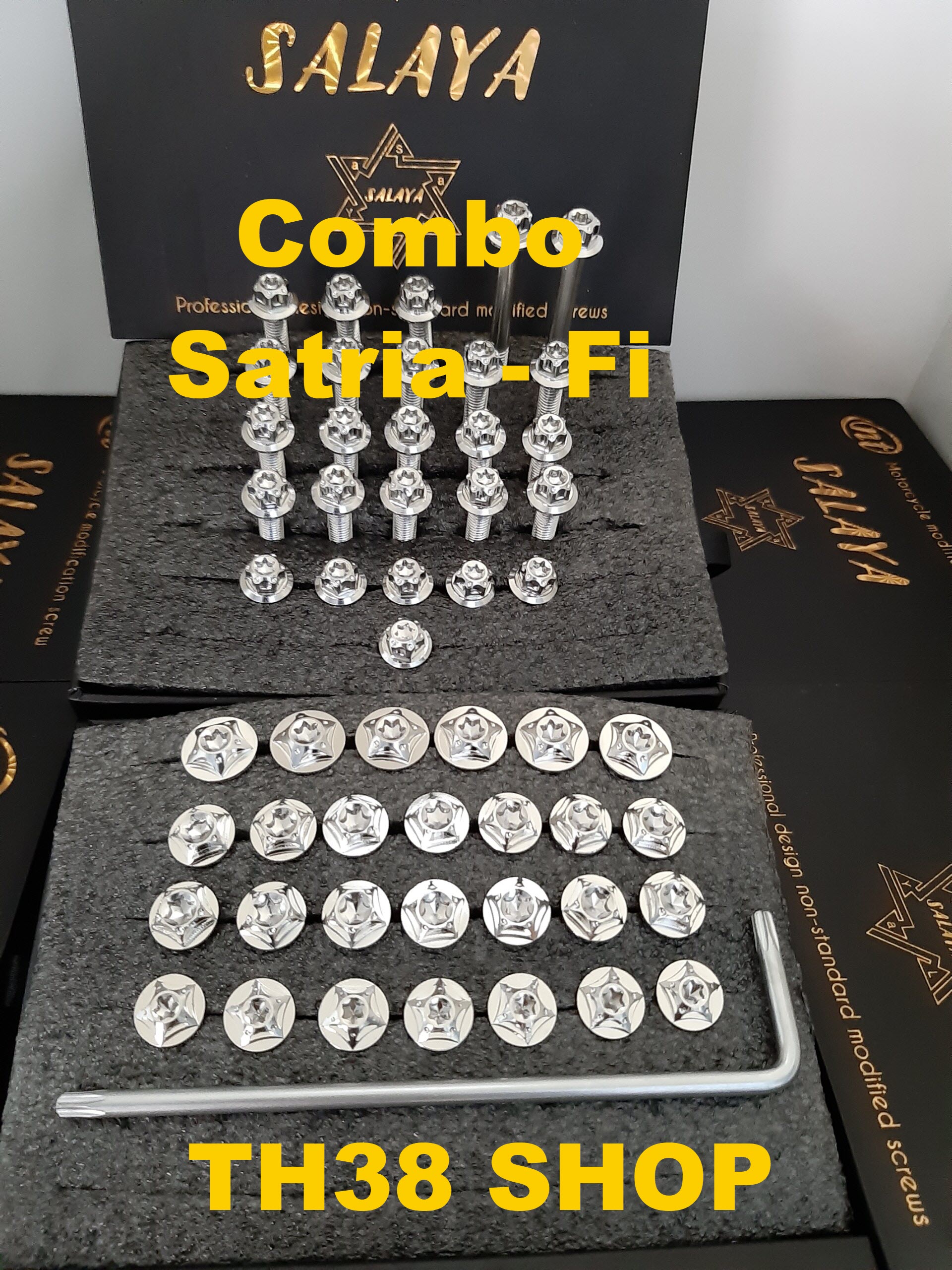 Combo ốc lốc và áo satria - raider fi salaya