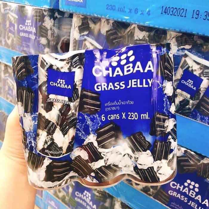 Thùng 24 lon nước Sương sáo Chabaa Thái Lan