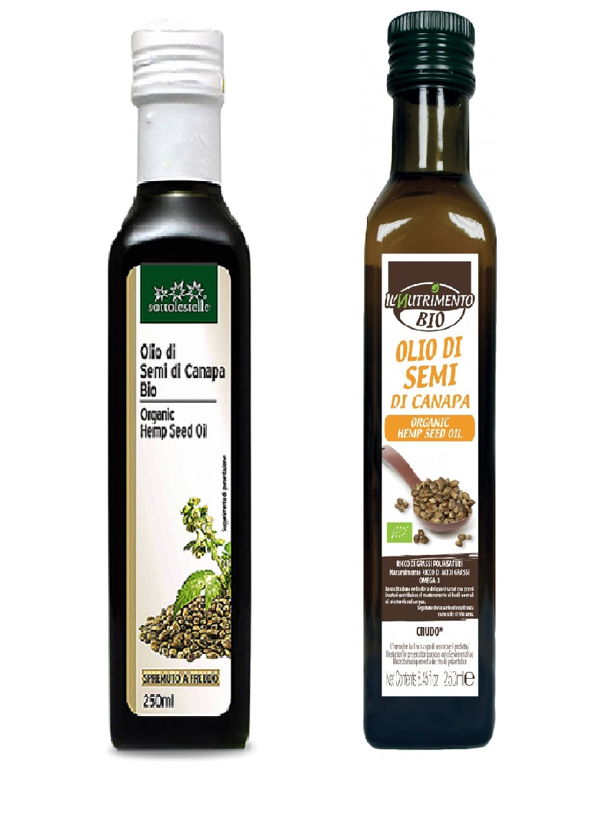 Dầu hạt gai d.ầ.u ép lạnh hữu cơ sottolestelle hem.p seed oil 250ml