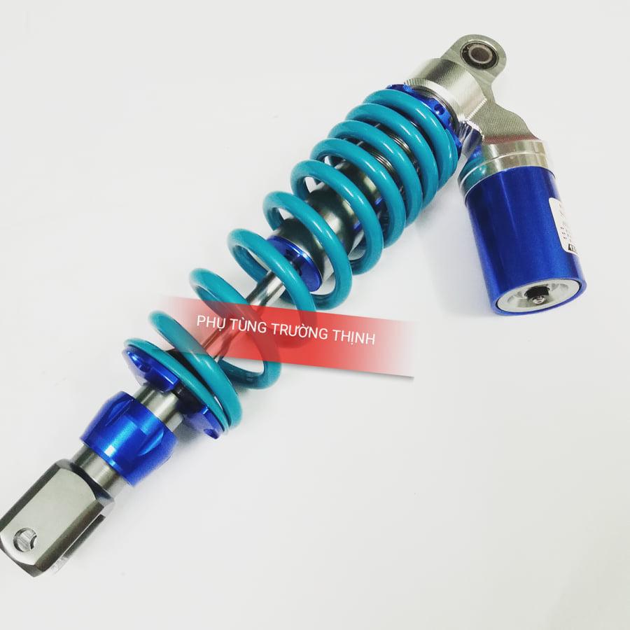 Phuộc sau Sum Racing CNC Bình Dầu 1 Cây Xanh Nitron mẫu mới  gắn xe  : Vario, SH Mode, Click, Mio, Luvias,..