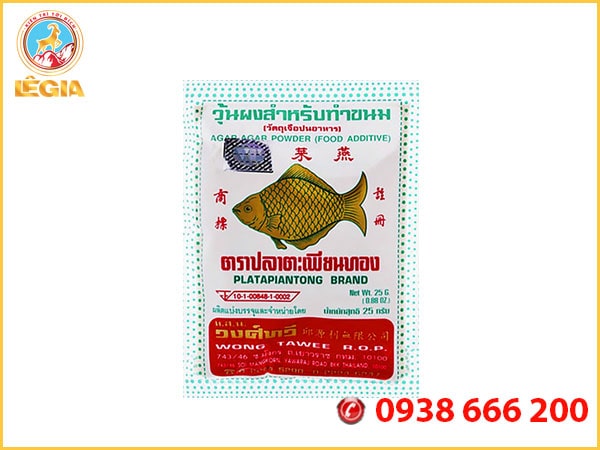 Bột Rau Câu Con Cá Thái 50g
