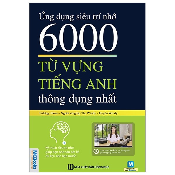 Sách - Ứng dụng siêu trí nhớ 6000 từ vựng tiếng Anh thông dụng