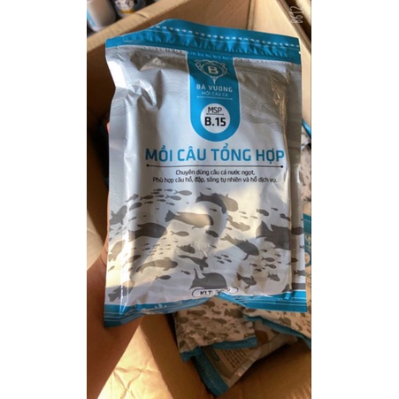 Mồi câu tổng hợp b15 bá vương - mồi câu cá - đồ câu đức lâm