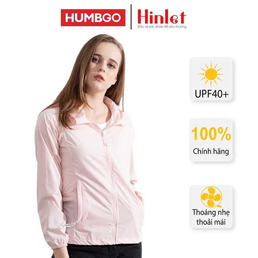 Áo khoác chống nắng nữ Humbgo Anti UV 2580008, công nghệ chống nắng Rudolph của Đức, chỉ số chống nắng lên đến UPF 40+