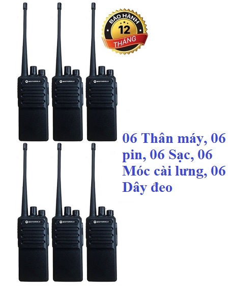 Bộ 6 bộ đàm motorola cp6688