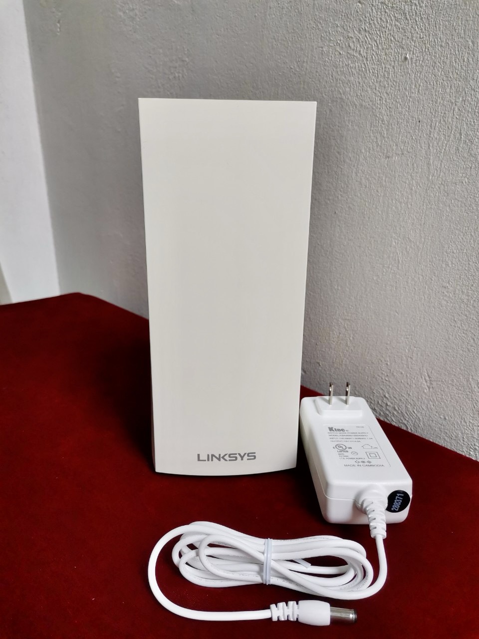 Bộ phát wifi mesh linksys velop mx5300, wifi 6, 1 cái- hàng đã sử dụng. vui lòng đọc kỹ phần mô tả