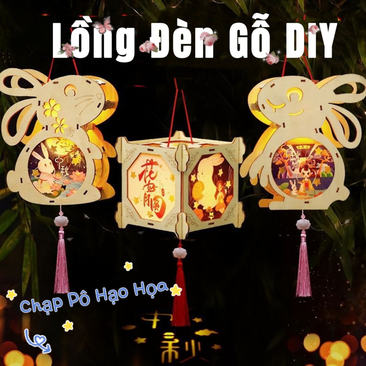 Lồng đèn trung thu handmade cho bé