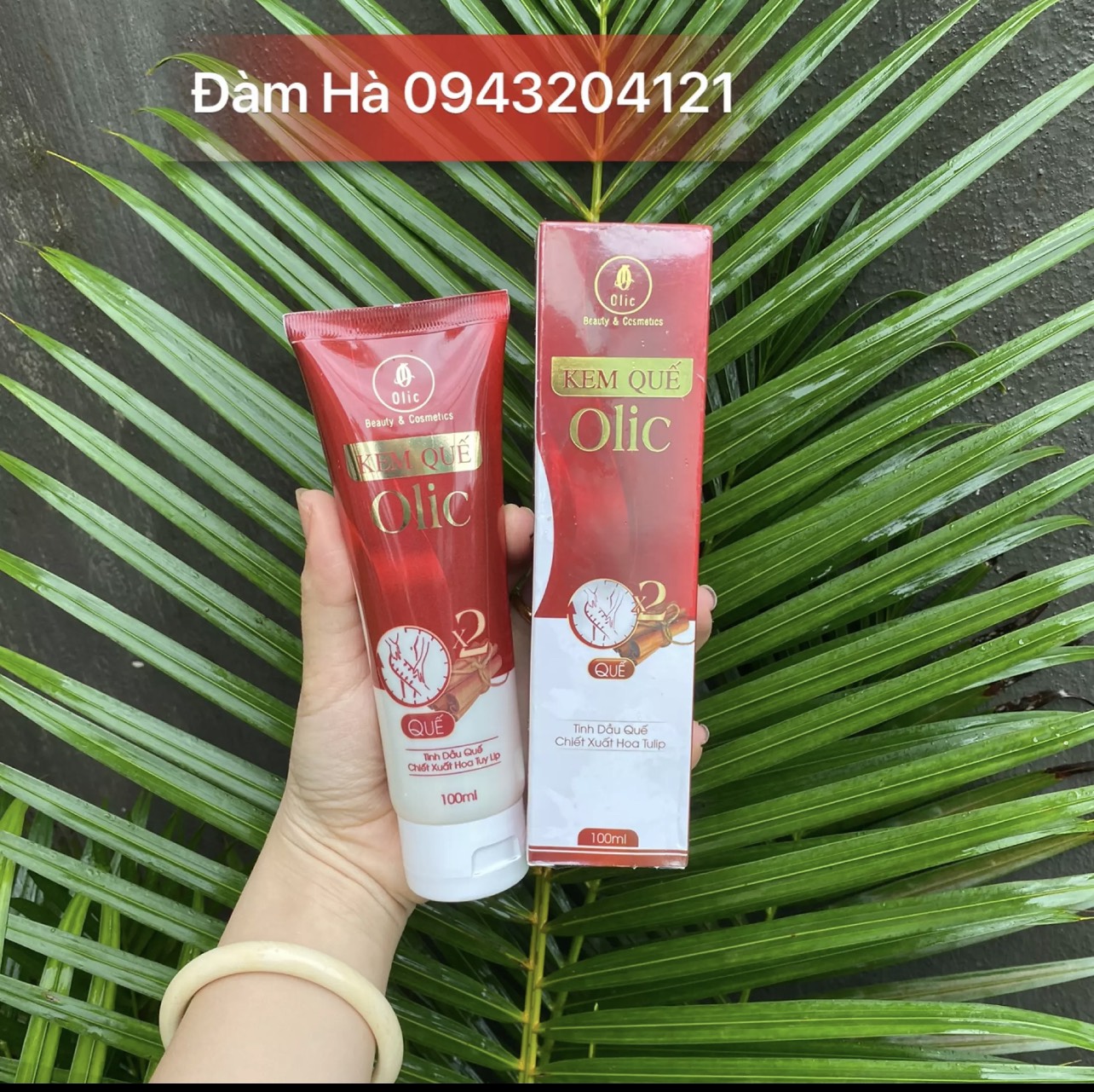Kem tan mỡ Olic kem quế olic tan mỡ bụng