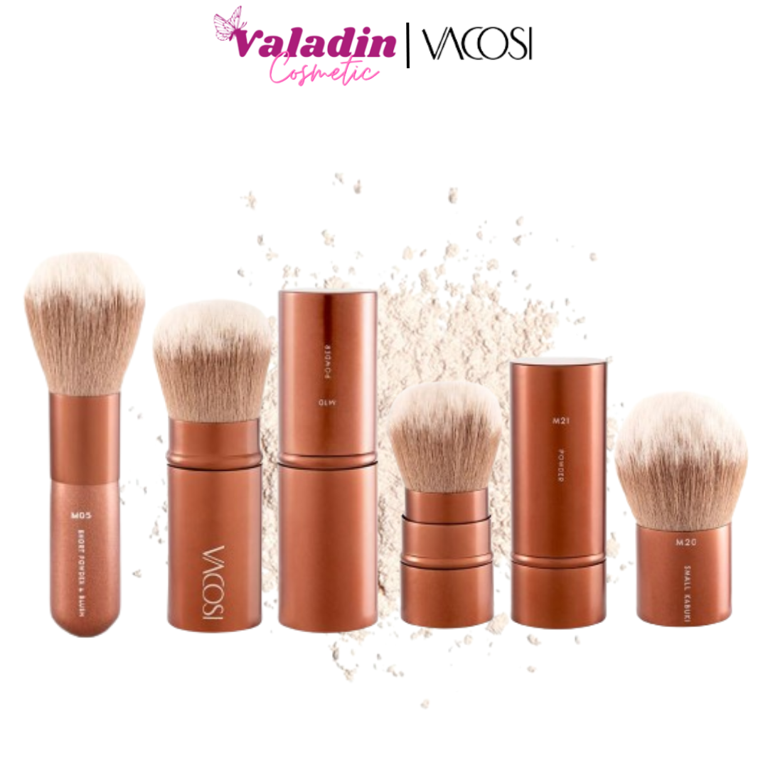 Cọ phủ phấn vacosi m05/m10/m20/m21 cọ đánh phấn phủ cọ đánh má hồng cọ trang điểm -valadin