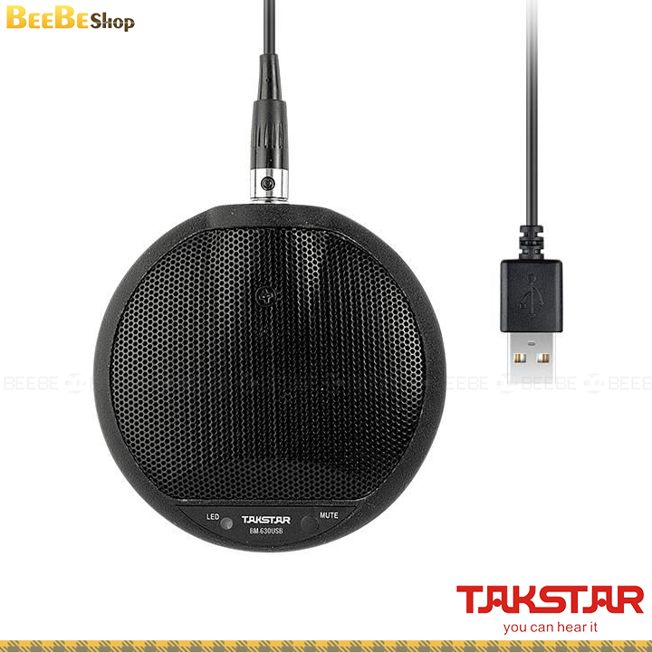 Takstar BM-630USB Conference Microphone Teleconference Boundaries For Monitoring
