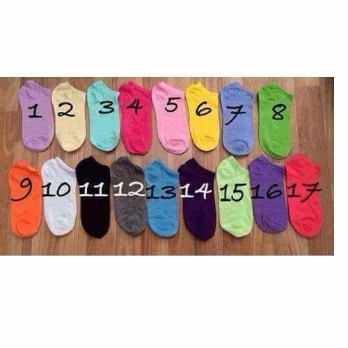 Vớ trơn cổ ngắn cotton siêu mềm