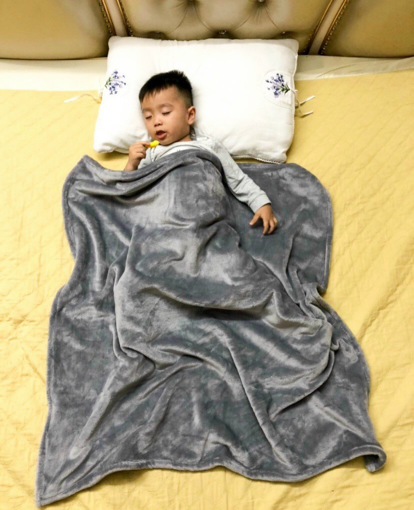 Chăn tuyết trẻ em - Chăn cho bé - Chăn đắp hè thu phòng điều hòa cho bé