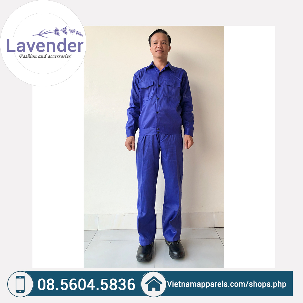 Bộ kaki nội địa Quần Áo Bảo Hộ Lao Động Đẹp xanh công nhân