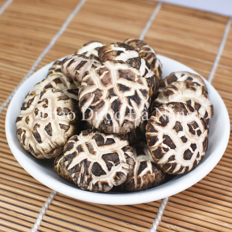 Nấm Đông Cô looại 1,khô to 100 gram.
