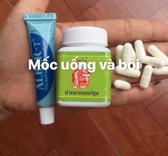 COMBO NẤM  mốc cho gà đá : mốc uống + bôi