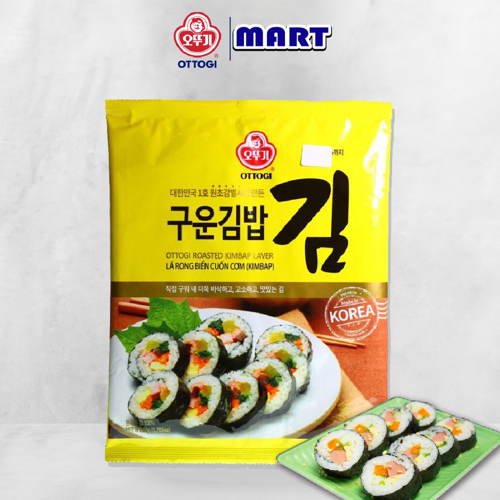 - Rong biển cuộn cơm Ottogi 20g