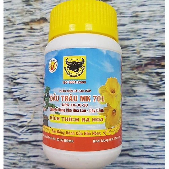 Đầu trâu mk 701 - kích thích ra hoa, lọ 100gr