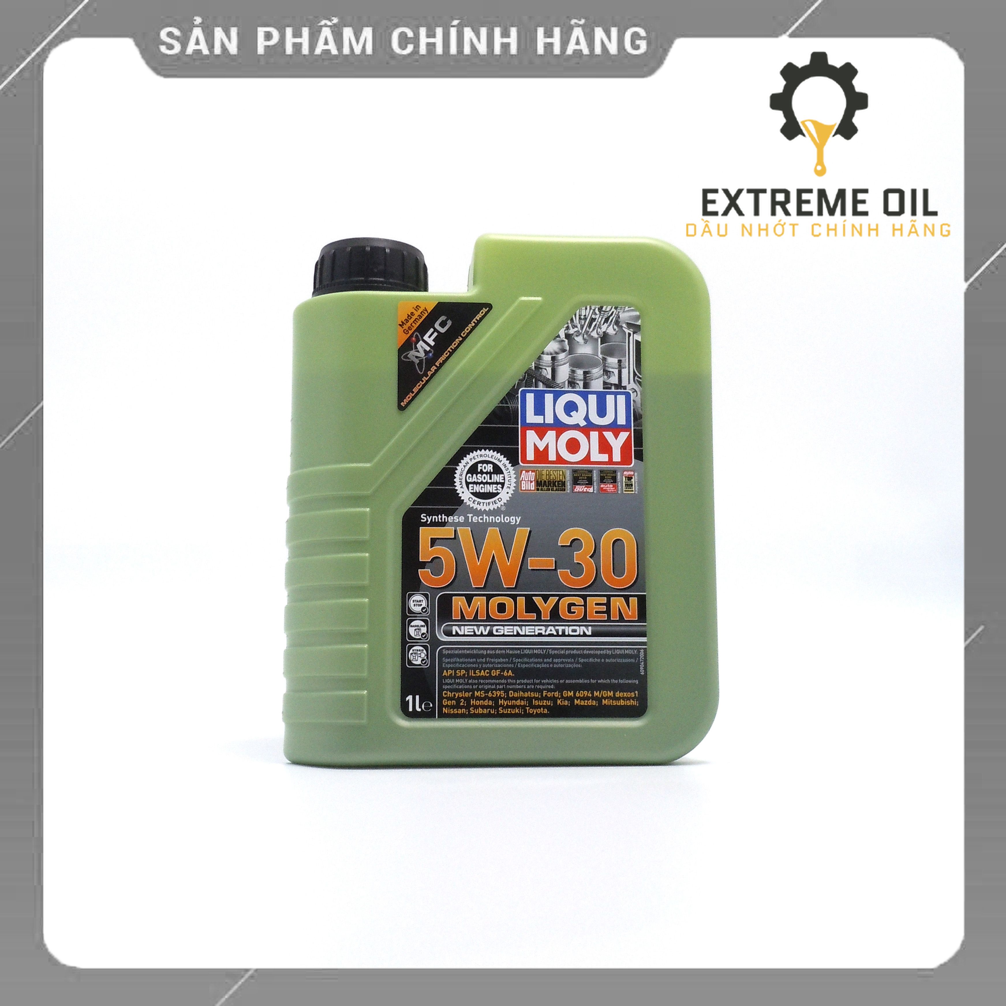 Nhớt xe tay ga Liqui Moly Molygen 5W40 5W30,  dầu nhớt xe ô tô eXtreme Oil