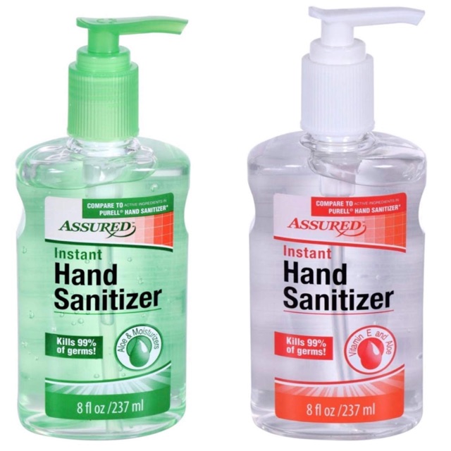 Nước Rửa Tay Khô Diệt Khuẩn Assured Hand Sanitizer 236Ml