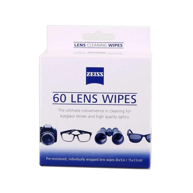 Giấy ướt lau thấu kính quang học Carl Zeiss Lens Cleaning Wipe hộp 60 gói
