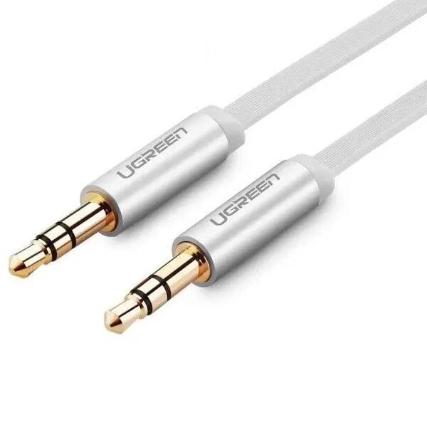 Ugreen 10767 5m màu trắng cáp âm thanh 2 đầu 3.5mm dương av119