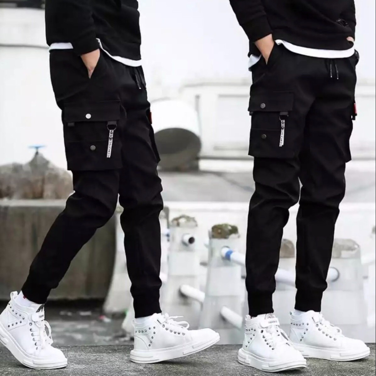 Quần Jogger Quần Túi Hộp Nam Cao Cấp Chất Thun BC Siêu Co Giãn Thời Trang FORHIM QUAN JOGGER 9000019