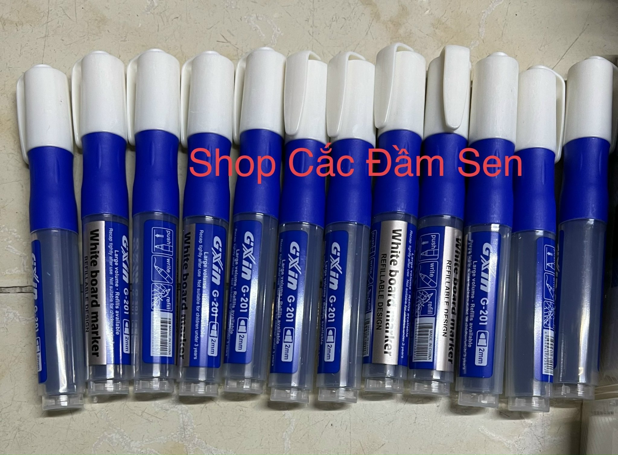 Bình bút lông bảng trắng-bút nhấn gxin lông bảng-lông dầu
