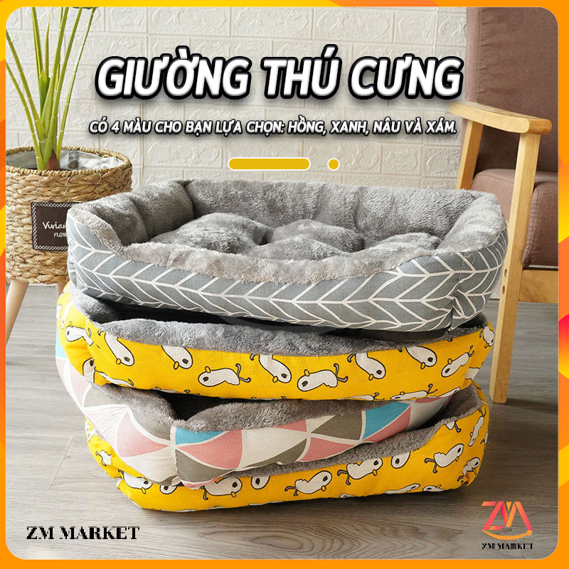 Ổ mèo，Đệm nằm mềm mại cho thú cưng，Đệm cho chó mèo, ổ nằm chó mèo mùa đông