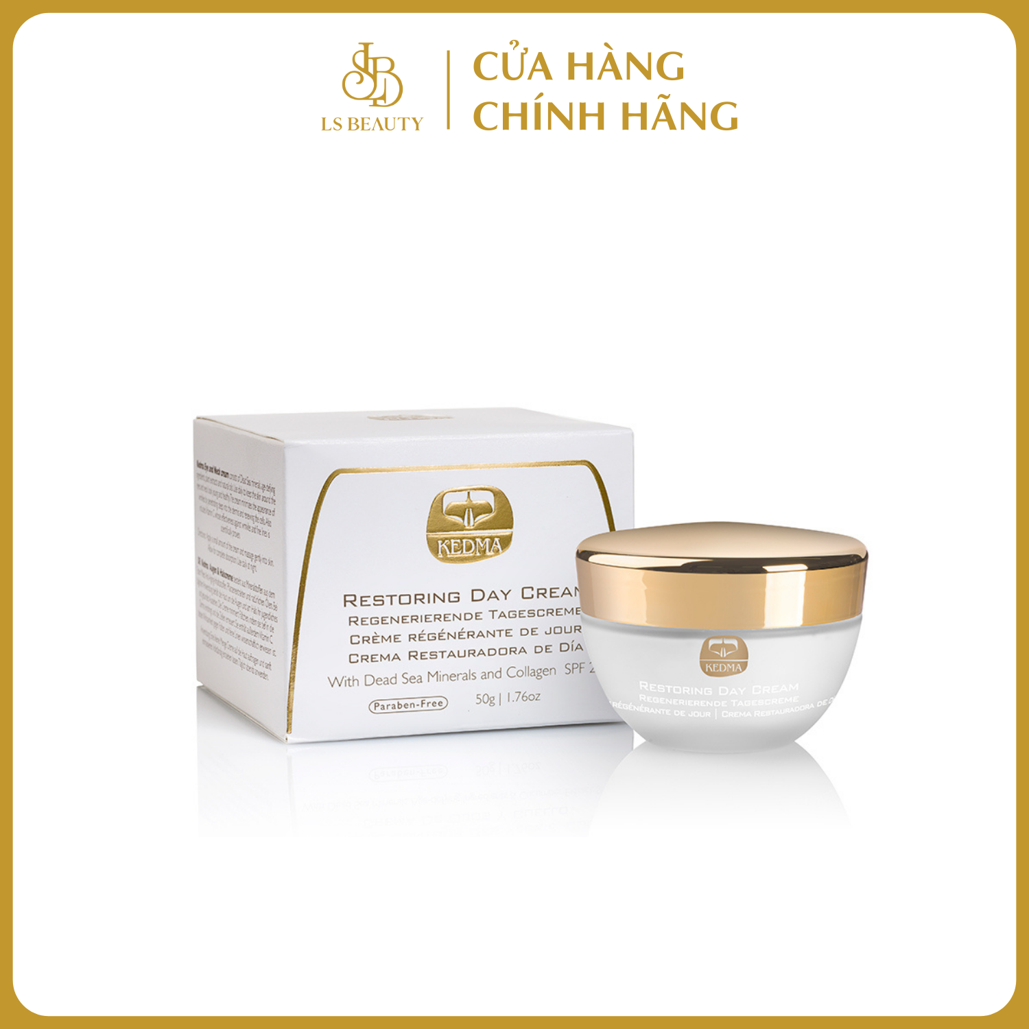 Kem dưỡng ngày phục hồi Kedma Restoring Day Cream 50GR