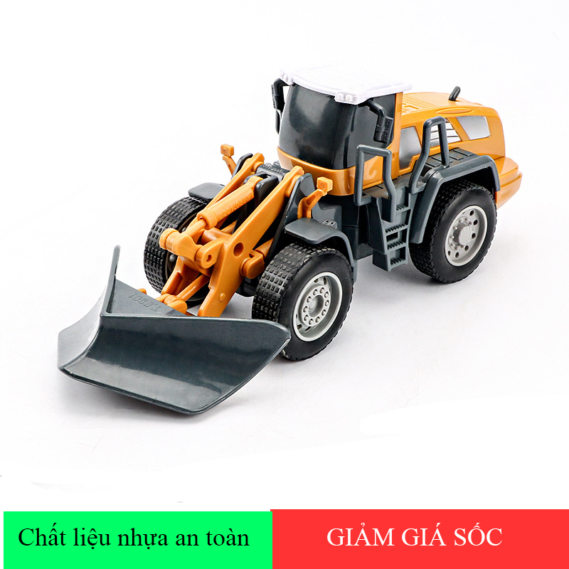 Tuyển tập xe đồ chơi mô hình công trình xây dựng cho bé, chất liệu nhựa nguyên sinh an toàn, sắc sảo bền và đẹp