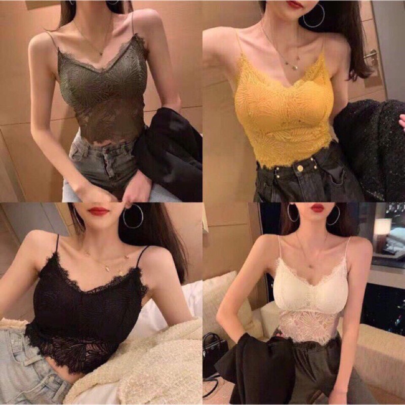 Áo bra ren 💓💓 freeship 💓💓 áo bra 2 dây yk 2817