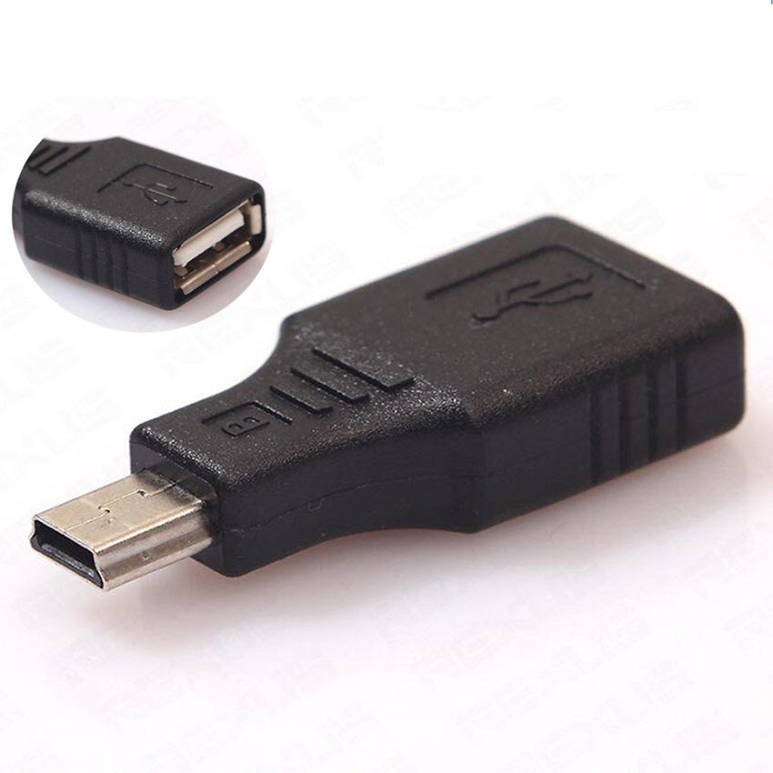 Đầu otg chuyển đổi mini usb to usb