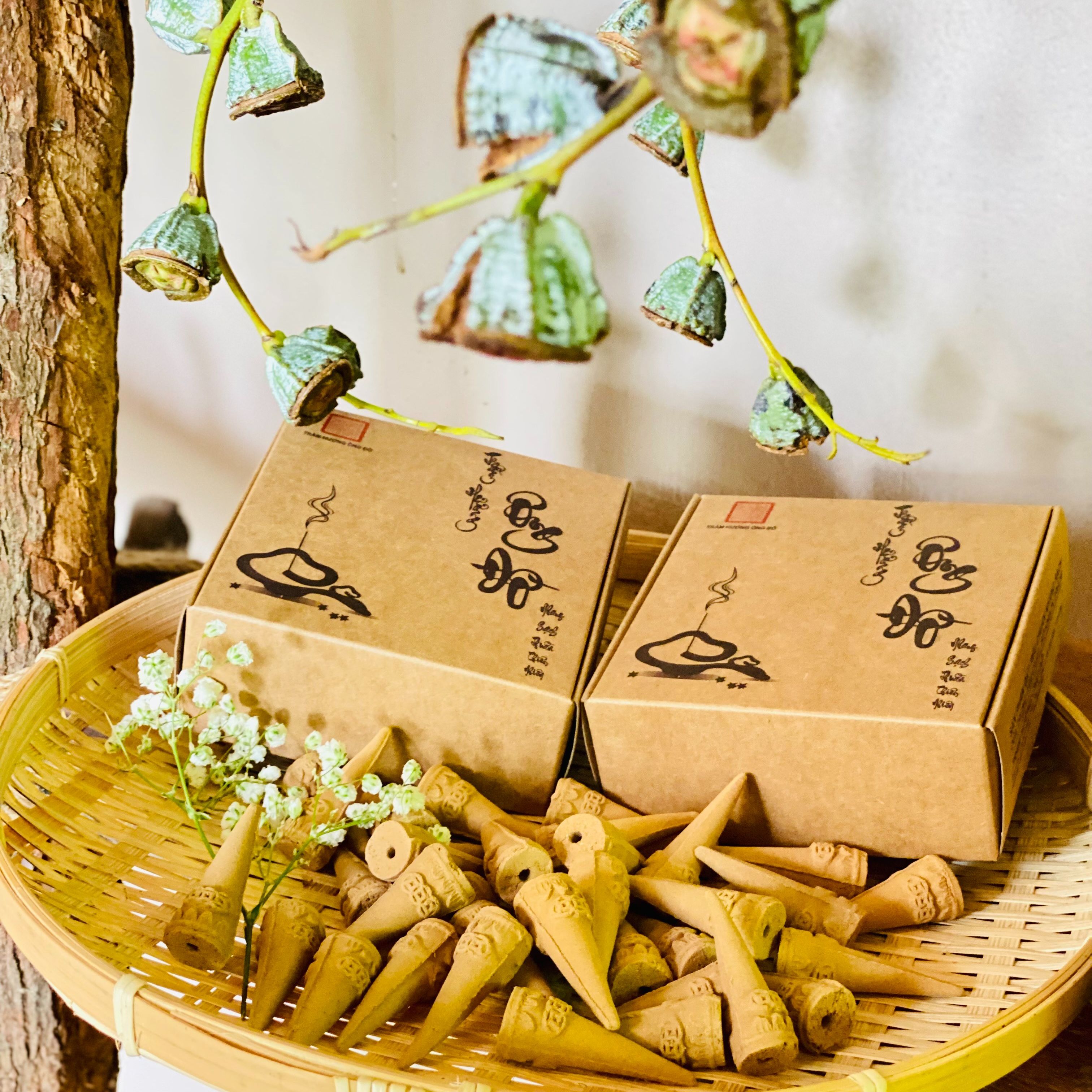 Nhang Nụ Trầm Hương, Loại Lắng Đọng, Nhang Sạch Thuần Thiên Nhiên