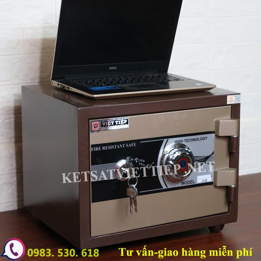 Két sắt chống cháy việt tiệp vt33c-40kg- két dáng nằm