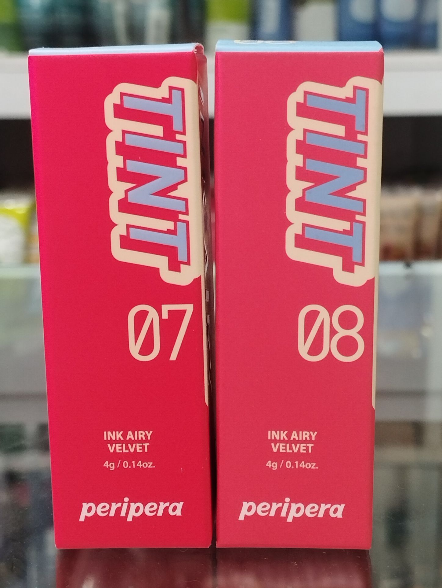 SON KEM LÌ PERIPERA INK VELVET TINT 2019 MÀU 07 GIRLISH RED – ĐỎ CAM