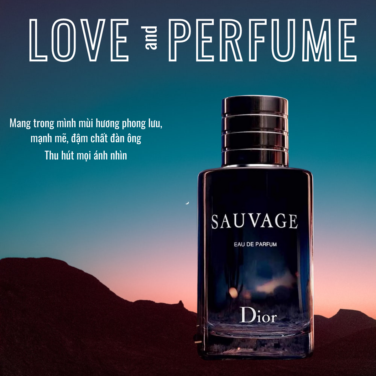 Dior Sauvage for men Linh Perfume