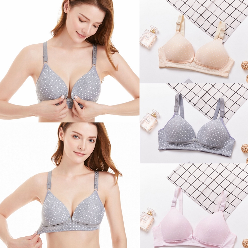 Combo 3 áo lót bầu và sau sinh, áo ngực có nắp mở cúc cho bé ti, chất vải đẹp, hàng xuất Thái